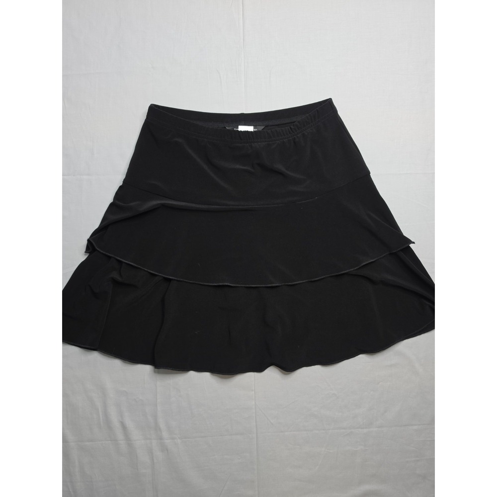 Tango Mango Skirt Skort Women's Small Black Stretch Elastic Waist Everyday Wear